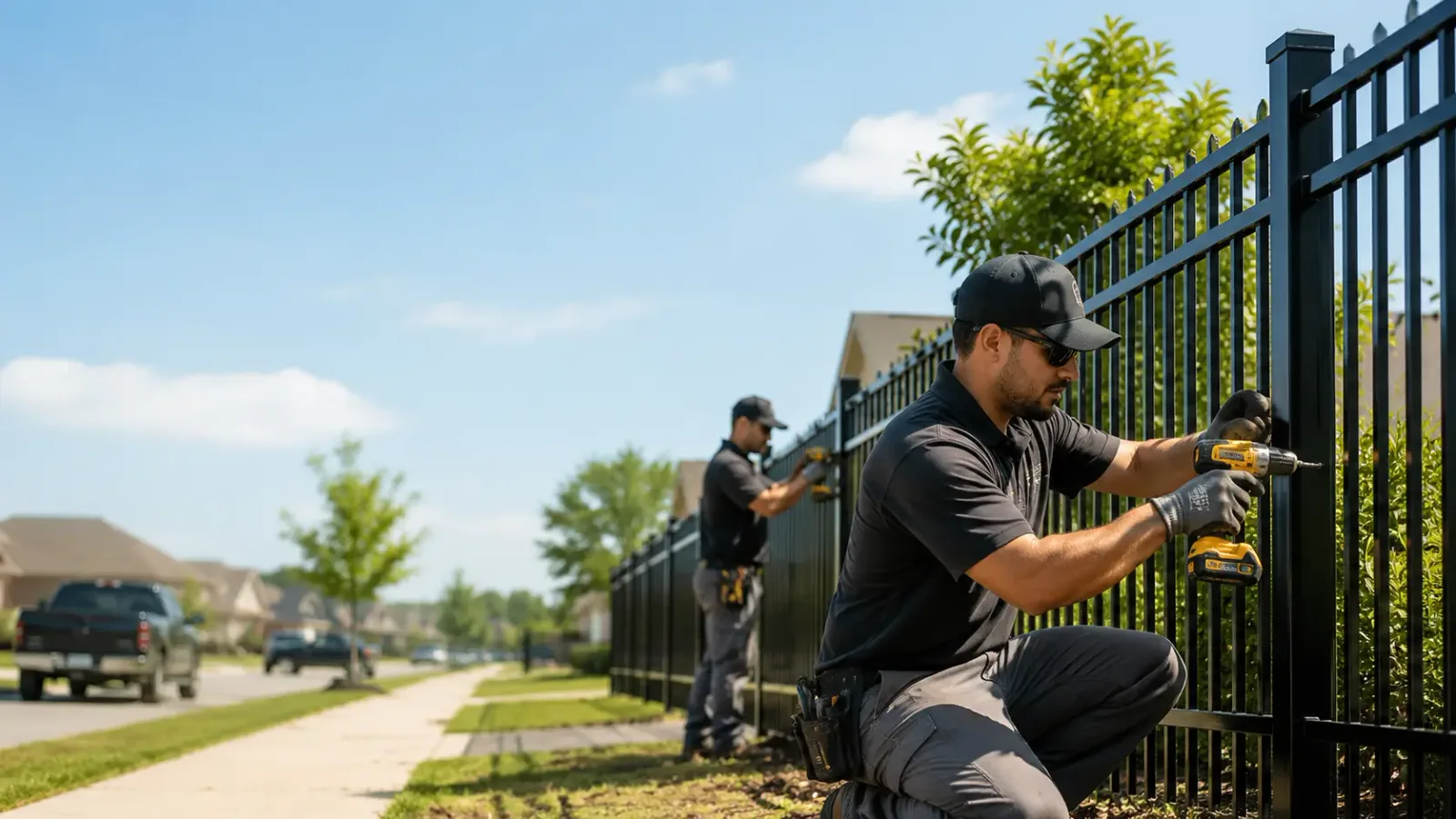 Metal Fence Installation in Janesville, WI